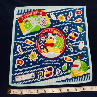 ผ้าเช็ดหน้า pirateship กัปตันโจรสลัด