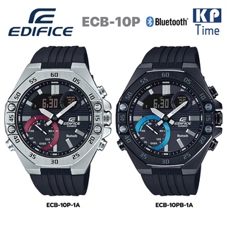 Casio Edifice นาฬิกาข้อมือผู้ชาย รุ่น ECB-10P-1A, ECB-10PB-1A ของแท้ประกันศูนย์ CMG