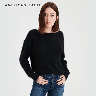 American Eagle Pullover Cropped Sweater เสื้อ สเวตเตอร์ ผู้หญิง ทรงครอป (WCL 034-8146-001)