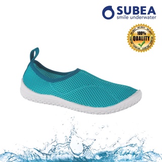 รองเท้าลุยน้ำสำหรับเด็ก รุ่น 100 (สีฟ้า Turquoise) SUBEA