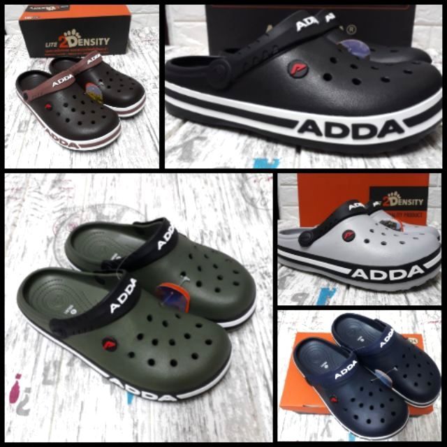 🔥ADDAแอ็ดด้า รองเท้าหัวโตผู้ชาย รุ่น55U01-M1size 7-10  มี4สี ดำ,น้ำเงิน,เทา,ขาว ,เขียว,ตาล,พื้นนิ่มใ