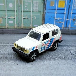 Tomica โมเดลรถเหล็กโทมิก้า  MISTUBISHI PAJERO  RALLI ART 310 MADE IN JAPAN