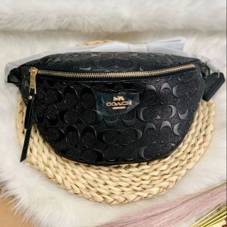 กระเป๋าคาดอก คาดเอว COACH BELT BAG IN SIGNATURE LEATHER