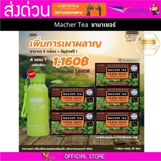 โปรพิเศษ 4 แถม 2 เน้น ลดน้ำหนัก ชามาเต MACHER TEA YERBA MATE Macher tea ชามาเชอร์ มาเชอรี่ เยอร์ บามาเต ลดความอยากอาหาร