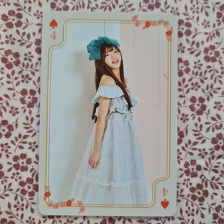 [แท้] เพลย์การ์ด การ์ดไพ่ โฟโต้การ์ด ยูอา YooA Oh My Girl Coloring Book Play Card