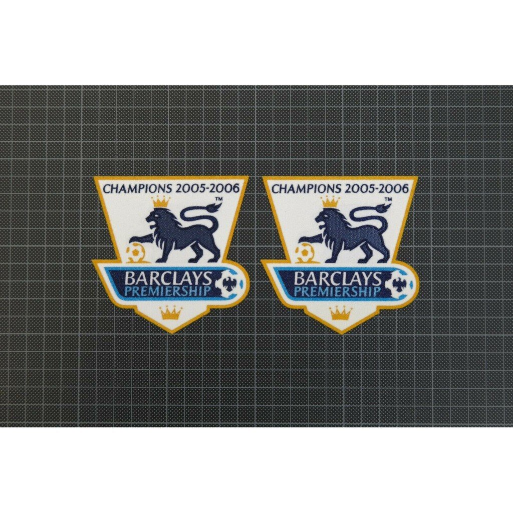 อาร์ม กำมะหยี่ Patch Premier League Gold Champions Patches/Badges 2005-2006 Chelsea