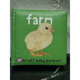 Farm. Bright Baby bumpers. Boardbook-B6