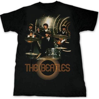 ขายดี!ขายดี เสื้อยืดลําลอง แขนสั้น พิมพ์ลาย THE BEATLES - Live - SML2 Brand Official Merchandise BAbemm43OKhing42S-5XL