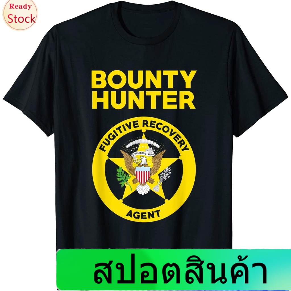 Bounty Hunterเสื้อยืดถักฤดูร้อน Bounty Hunter T-Shirt For Fugitive Recovery Agents LEO Bounty Hunter