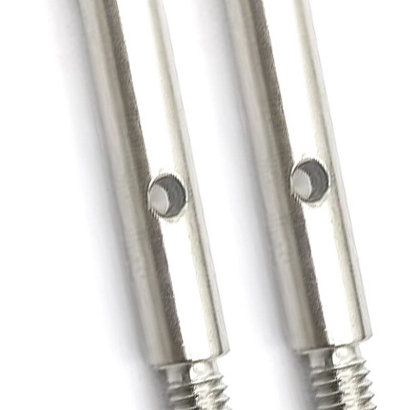 2 ชิ้นโลหะเพลาหน้า TRA3637 สําหรับ 1/10 Slash 2WD รูปที่ 6