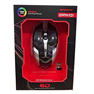 GADONX GWM-X21 เมาส์ไร้สาย Mouse wireless gaming