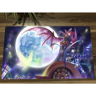 Yugioh - Tapis EN game Evil Twin แผ่นรองเมาส์ยาง กันลื่น TCG Map EN Trade