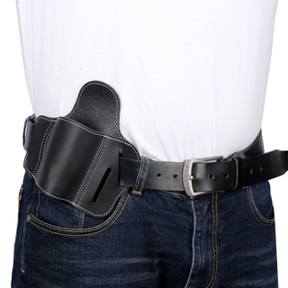 การล่าสัตว์ HOLSTER หนัง HOLSTER owb สำหรับปืนปืน Kimber Colt 1911 remington สำหรับ Ruger สำหรับ SIG Sauer เข็มขัด HOLST