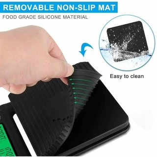 Meapor Coffee Scale เครื่องชั่งกาแฟ กาแฟ เครื่องชั่งดิจิตอล 3 กก. / 0.1กรัมพร้อมตัวตั้งเวลา เครื่องชั่งน้ำหนักดิจิตอล