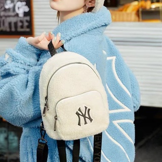 MLB กระเป๋าNY กระเป๋าสพายขนเเกะมินิ ปรับสายได้  NY UNISEX CURVED CAPNY NEW YORK YANKEE