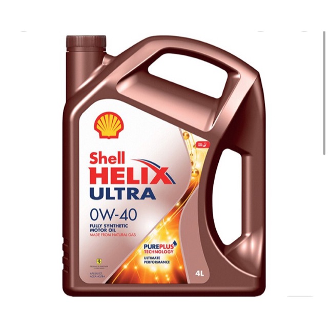 น้ำมันเครื่อง Shell Helix Ultra 0W-40