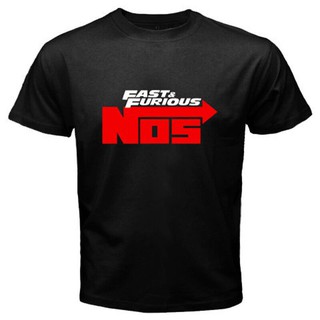 เสื้อยืดผ้าฝ้ายพิมพ์ลายใหม่ NOS ไนตรัสออกไซด์ระบบ Fast and Furious ผู้ชายเสื้อยืดแฟชั่นร้อนบุรุษเสื้อยืดเย็น