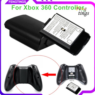 [FT] ตัวป้องกันแบตเตอรี่ AA พลาสติกแข็ง สําหรับจอย Xbox 360 2 ชิ้น