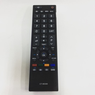 รีโมททีวีโตซิบ้า รีโมทTV โตซิบ้า CT-90380