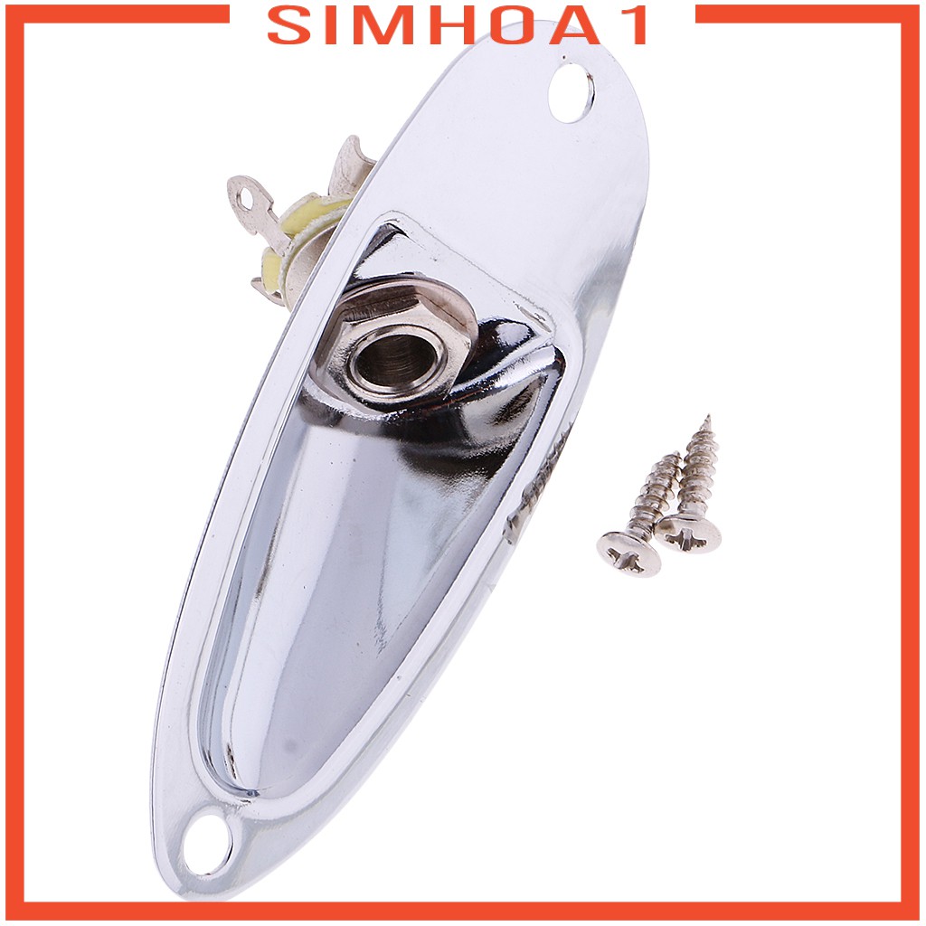 [SIMHOA1] แผ่นแจ็คซ็อกเก็ตเอาท์พุท 6.35 มม. สําหรับกีตาร์ไฟฟ้า ST ราคา ถูกที่สุด ดีลบีเคเค แกลเลอรีภาพที่ 4