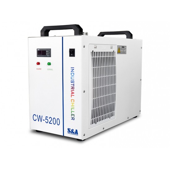 Chiller CW5200 ,ชิลเลอร์, Water chiller S & A , เครื่องทำความเย็น เครื่องเลเซอร์ ประกัน 1ปี สินค้าพร