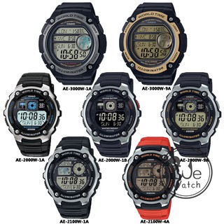 CASIO ของแท้ รุ่น AE-2000W AE-2100W AE-3000W นาฬิกาผู้ชาย DIGITAL AE2000 AE2100 AE3000 AE-2000