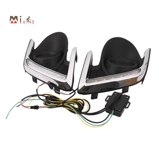 ไฟตัดหมอกเดย์ไลท์ Led DRL สําหรับ Mitsubishi Attrage Mirage G4 2012-2015