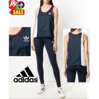 Adidas - ใหม่ เสื้อใส่ออกกำลังกายหรือใส่ลำลอง Adidas EQT Tank Top DH297434 เทียบเท่าM-L (อก38-40"/เอว32-34"/สะโพก36-43")