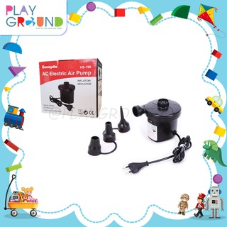 Playground เครื่องสูบลมไฟฟ้า AC eletric air Pump เครื่องสูบลมไฟฟ้า ใช้งานได้เอนกประสงค์ น้ำหนักเบา พกพาสะดวก