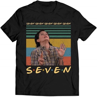 [100% Cotton] เสื้อยืด มีฮู้ด พิมพ์ลายคําคม Seven Funny Shirt Friends Lovers เหมาะกับของขวัญ สําหรับผู้หญิง และผู้ชาย