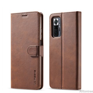 เคสโทรศัพท์หนัง ฝาพับ พร้อมช่องใส่บัตร สำหรับ Xiaomi Redmi Note 11s 11 10 Pro