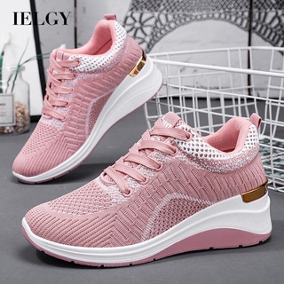 IELGY casual thick-soled lightweight running sneakers women