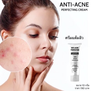 ครีม สิวอักเสบ สิวปรอท สิวสเตียรอยด์ ANTI-ACNE PERFECTING สารสกัดจากธรรมชาติ