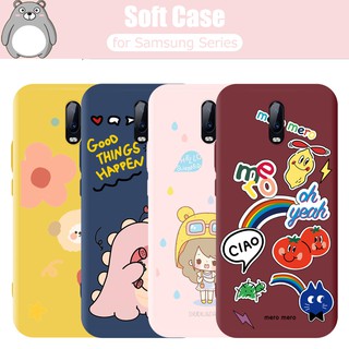 Cartoon Samsung Galaxy กรณี M01 M11 M31 A11 S10 Lite S20 Plus Ultra Note 20 9 10 Pro A51 A71 A10 A20 A30 A50 A70 A10S A20S A30S A50S A70S M10 M10S A91 M80S TPU Phone Case