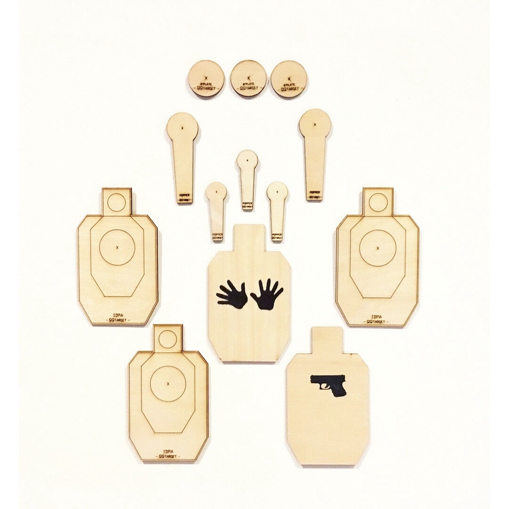 QQTarget IDPA เป้าซ้อม Dry-Fire ตามแบบ IDPA - IPSC และเป้าที่นิยมทั่ว ...