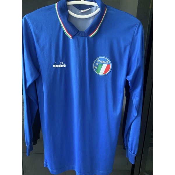 เสื้อฟุตบอลอิตาลี Italy(Home) 1986/1990 มือ 2