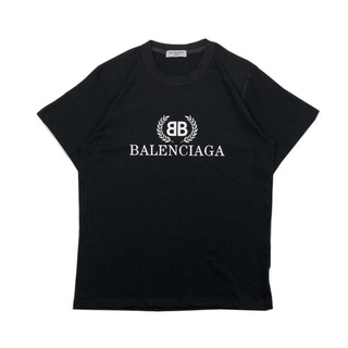 ราคาต่ำสุดBalenciag เสื้อยืดแขนสั้น ผ้าฝ้าย พิมพ์ลาย แฟชั่นสําหรับผู้ชาย ผู้หญิงS-3XL