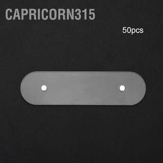 Capricorn315 เล็บปลอมแม่เหล็ก สําหรับฝึกทําเล็บ 50 ชิ้น