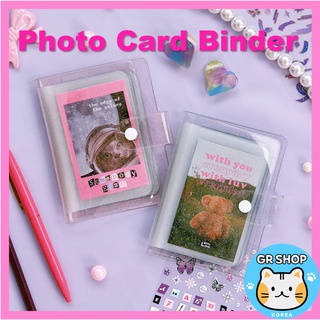 [KOREA Daiso] สมุดอัลบั้มรูปภาพ แบบใส (12 หน้า / 24 หน้า) สําหรับเก็บสะสม ไอดอล สินค้า Kpop BTS BLACKPINK SEVENTEEN NCT DREAM ENHYPEN