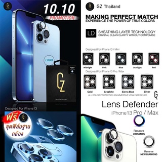 ฟิล์มป้องกันเลนส์กล้อง GZ Lens Defender สำหรับ iPhone 13 / 13Mini / 13Pro / 13ProMax