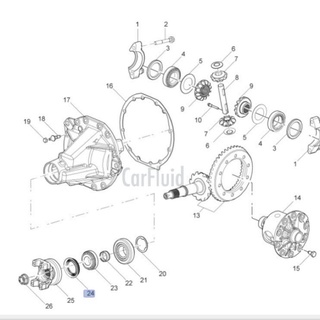 แท้ ลูกปืนเดือยหมูตับนอก ลูกปืนเดือยหมูตับใน CHEVROLET COLORADO / TRAILBLAZER ปี 2012-2020