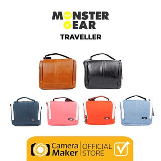 MONSTER GEAR  กระเป๋ากล้อง กระเป๋าแฟชั่น กระเป๋าสะพายข้าง รุ่น TRAVELLER