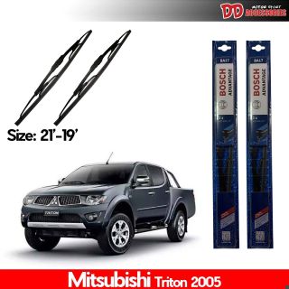 ใบปัดน้ำฝน BOSCH Mitsubishi Triton 2005 ของแท้ 100% !!!