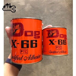 กาวยางอเนกประสงค์ยี่ห้อ DOG X-66 ขนาด 200ml. และ 600ml