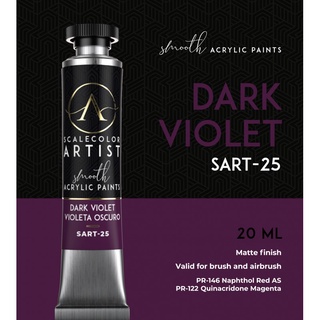 DARK VIOLET สีโมเดลเกรดพรีเมี่ยม Scale 75