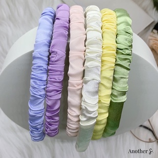 🌟 พร้อมส่ง 🌟 ที่คาดผม ผ้าซาติน สีน่ารักมาก