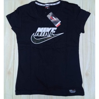 NIKE เสื้อยืดสําหรับผู้หญิงมอลล์เต็มออก QY7