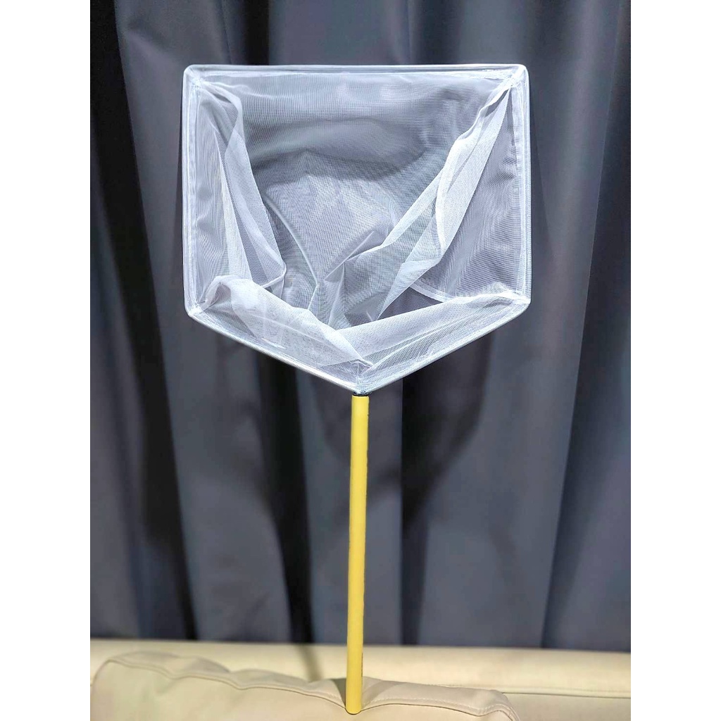 กระชอนตักปลา ขนาด 12 นิ้ว, 14 นิ้ว ( 30.5 เซนติเมตร) ด้ามยาว54เซนติเมตร