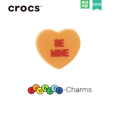 CROCS จิบบิทซ์ รูปหัวใจ เป็นหัวใจ คุณภาพสูง อุปกรณ์เสริม สําหรับรองเท้า Croc jibbitz