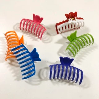 กิ๊บหนีบผม ลายซี่กลม No.32 (6 ชิ้น / แพค) Hair Claw Hair Clip